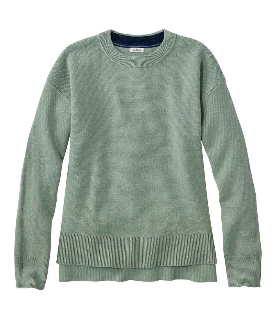 Women's Wicked Soft Cotton/Cashmere Crewneck Sweater | L.L.Bean US