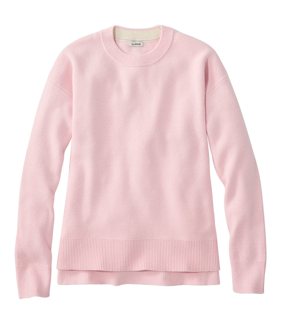 Women's Wicked Soft Cotton/Cashmere Crewneck Sweater | L.L.Bean US