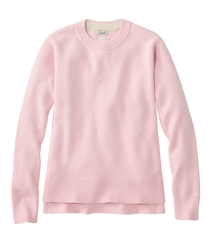 Women's Wicked Soft Cotton/Cashmere Crewneck Sweater | L.L.Bean US