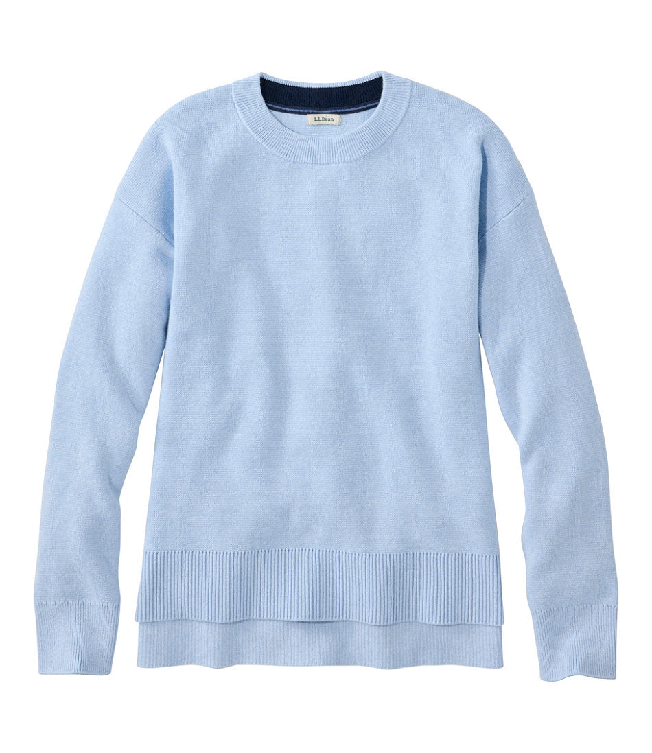 Women's Wicked Soft Cotton/Cashmere Crewneck Sweater | L.L.Bean US
