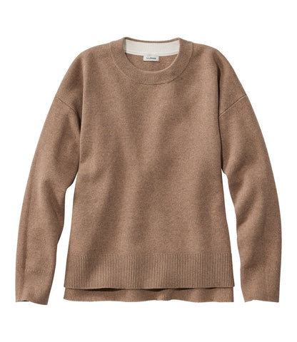 Women's Wicked Soft Cotton/Cashmere Crewneck Sweater | L.L.Bean US