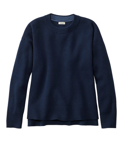 Women's Wicked Soft Cotton/Cashmere Crewneck Sweater | L.L.Bean US