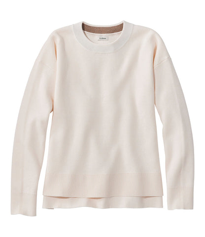 Women's Wicked Soft Cotton/Cashmere Crewneck Sweater | L.L.Bean US