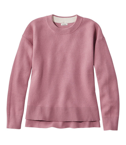 Women's Wicked Soft Cotton/Cashmere Crewneck Sweater | L.L.Bean US