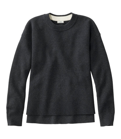 Women's Wicked Soft Cotton/Cashmere Crewneck Sweater | L.L.Bean US