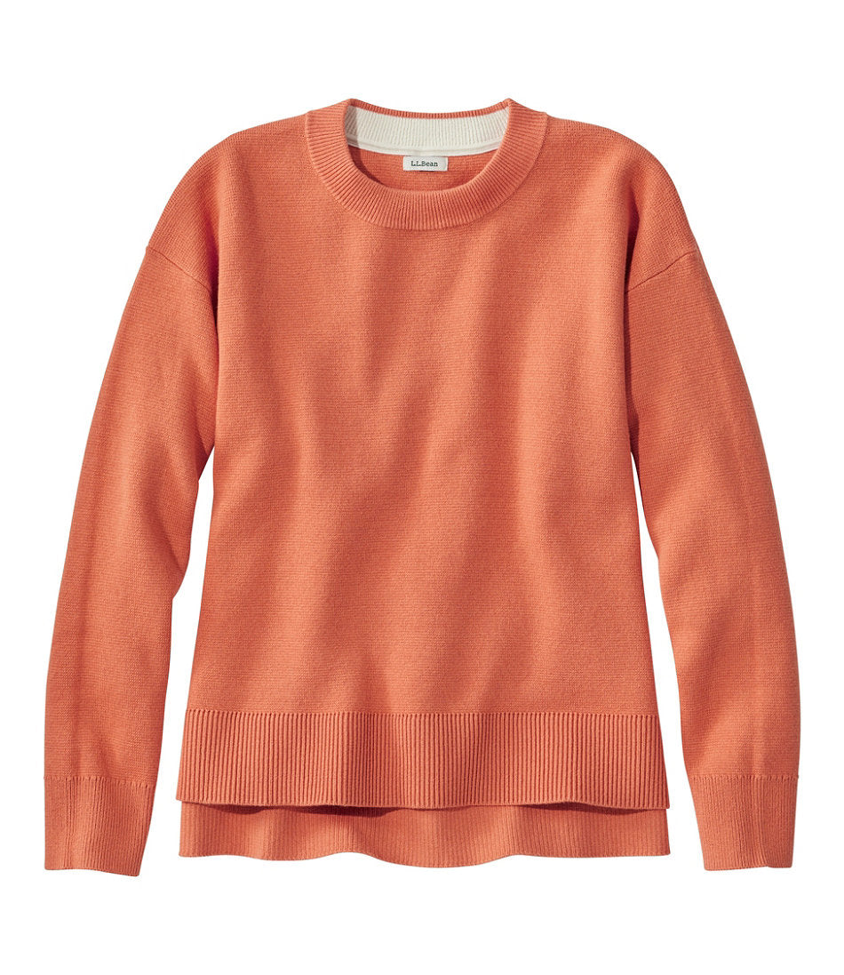 Women's Wicked Soft Cotton/Cashmere Crewneck Sweater | L.L.Bean US