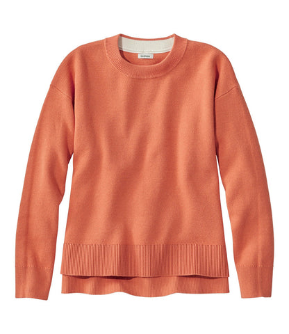 Women's Wicked Soft Cotton/Cashmere Crewneck Sweater | L.L.Bean US