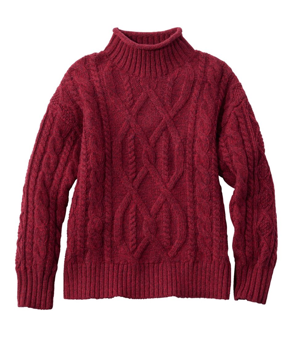 Women's 1912 Heritage Wool Blend Mockneck Sweater | L.L.Bean discount