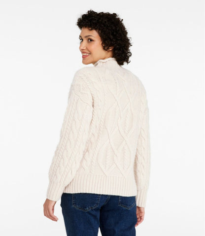 Women's 1912 Heritage Wool Blend Mockneck Sweater | L.L.Bean discount