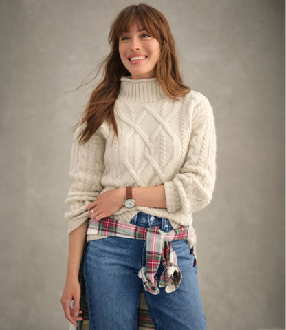 Women's 1912 Heritage Wool Blend Mockneck Sweater | L.L.Bean discount