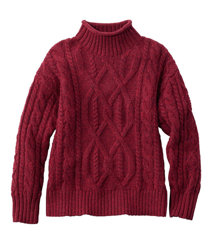 Women's 1912 Heritage Wool Blend Mockneck Sweater | L.L.Bean discount