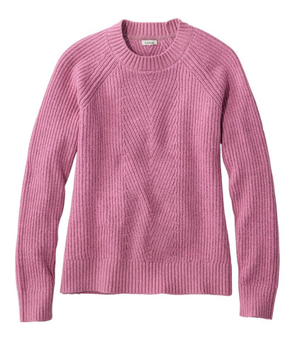 Women's Mariner Shaker Sweater, Crewneck | L.L.Bean sale