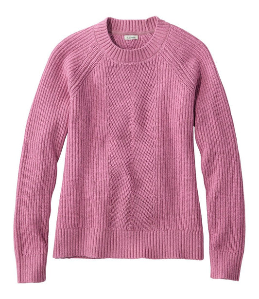 Women's Mariner Shaker Sweater, Crewneck | L.L.Bean sale