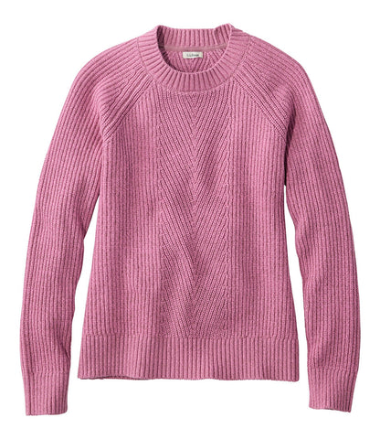 Women's Mariner Shaker Sweater, Crewneck | L.L.Bean sale