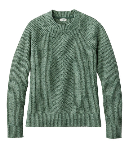 Women's Mariner Shaker Sweater, Crewneck | L.L.Bean sale