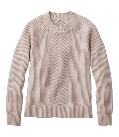 Women's Mariner Shaker Sweater, Crewneck | L.L.Bean sale