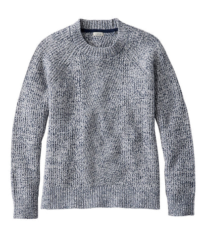 Women's Mariner Shaker Sweater, Crewneck | L.L.Bean sale