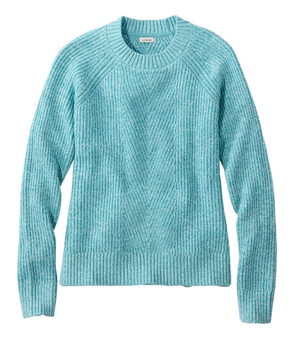 Women's Mariner Shaker Sweater, Crewneck | L.L.Bean sale