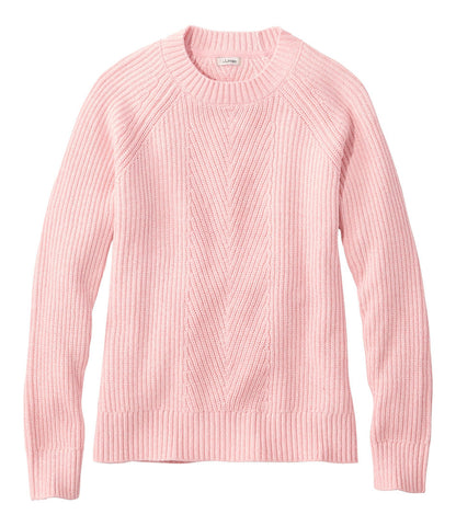 Women's Mariner Shaker Sweater, Crewneck | L.L.Bean sale