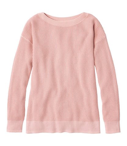 Women's Sunwashed Waffle Sweater, Pullover | L.L.Bean for sale