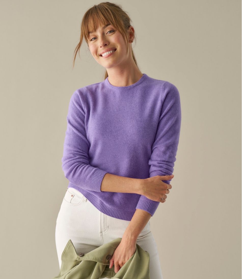 Women's Classic Cashmere, Crewneck | L.L.Bean online