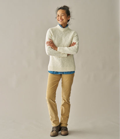 Women's Cotton Ragg Sweater, Funnelneck Pullover | L.L.Bean US
