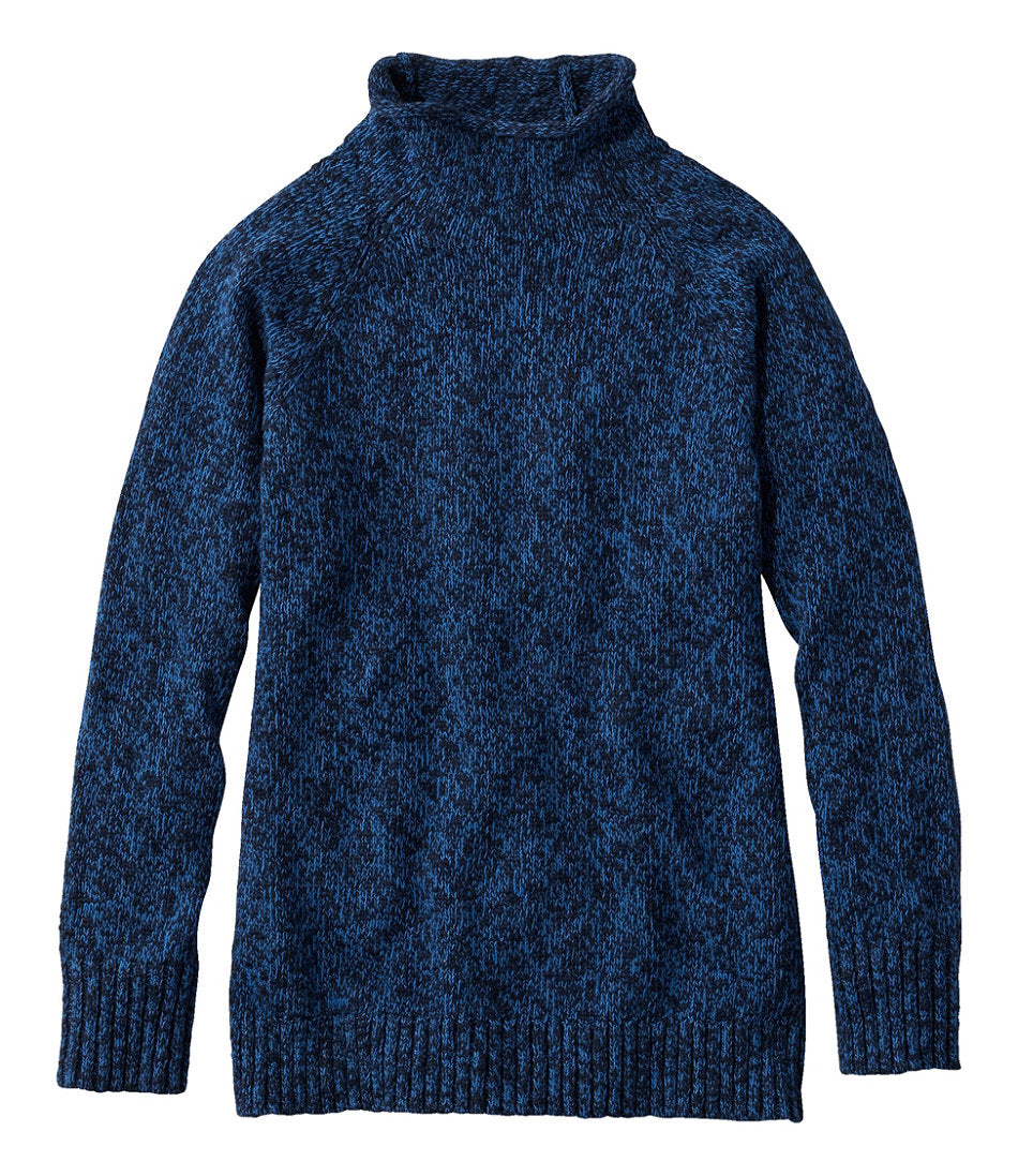 Women's Cotton Ragg Sweater, Funnelneck Pullover | L.L.Bean US