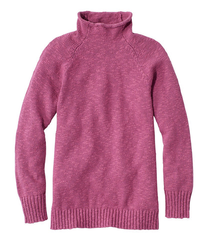 Women's Cotton Ragg Sweater, Funnelneck Pullover | L.L.Bean US