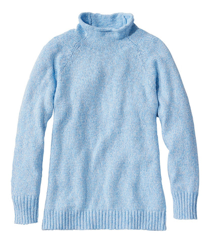 Women's Cotton Ragg Sweater, Funnelneck Pullover | L.L.Bean US