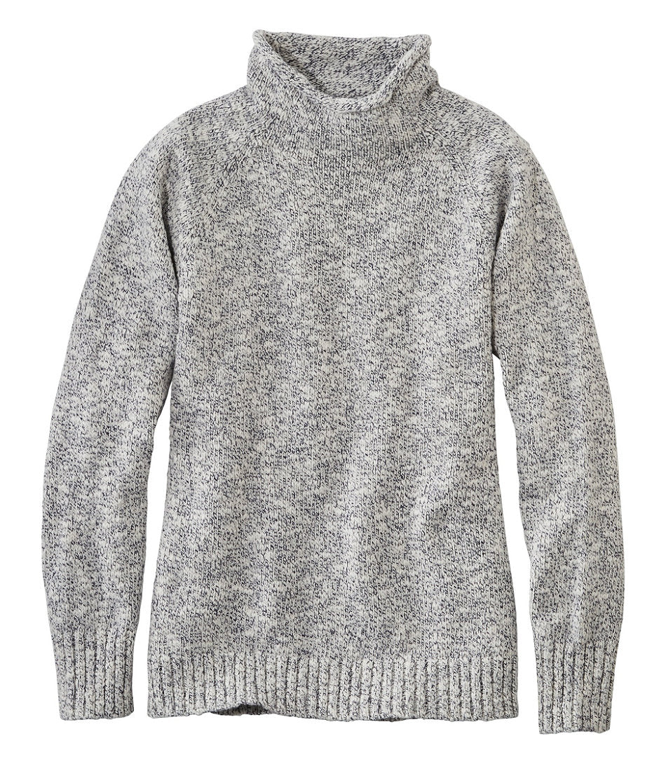 Women's Cotton Ragg Sweater, Funnelneck Pullover | L.L.Bean US