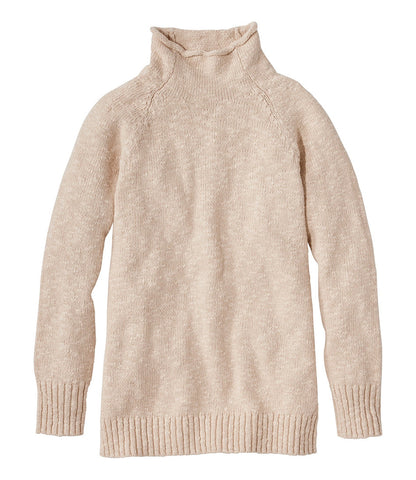 Women's Cotton Ragg Sweater, Funnelneck Pullover | L.L.Bean US
