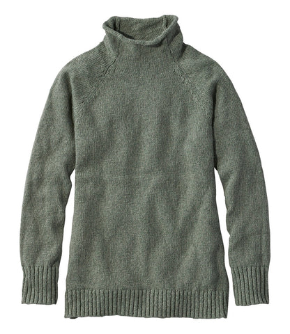 Women's Cotton Ragg Sweater, Funnelneck Pullover | L.L.Bean US