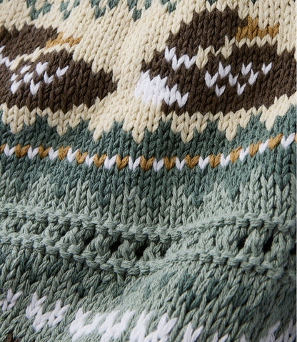 Women's Signature Cotton Fisherman Sweater, Short Cardigan Fair Isle | L.L.Bean discount