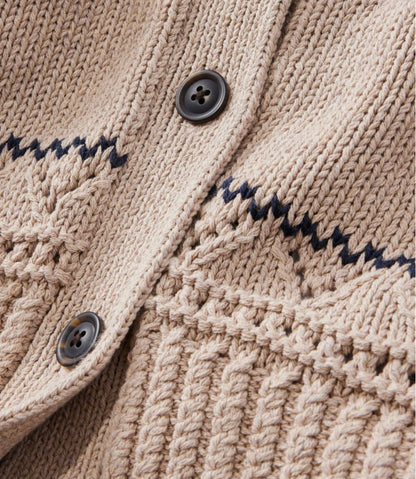 Women's Signature Cotton Fisherman Sweater, Short Cardigan Fair Isle | L.L.Bean discount