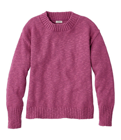 Women's Cotton Ragg Sweater, Crewneck | L.L.Bean sale