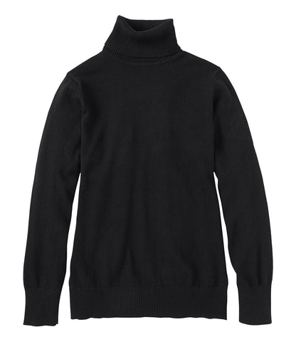 Women's Cotton/Cashmere Sweater, Turtleneck | L.L.Bean for sale
