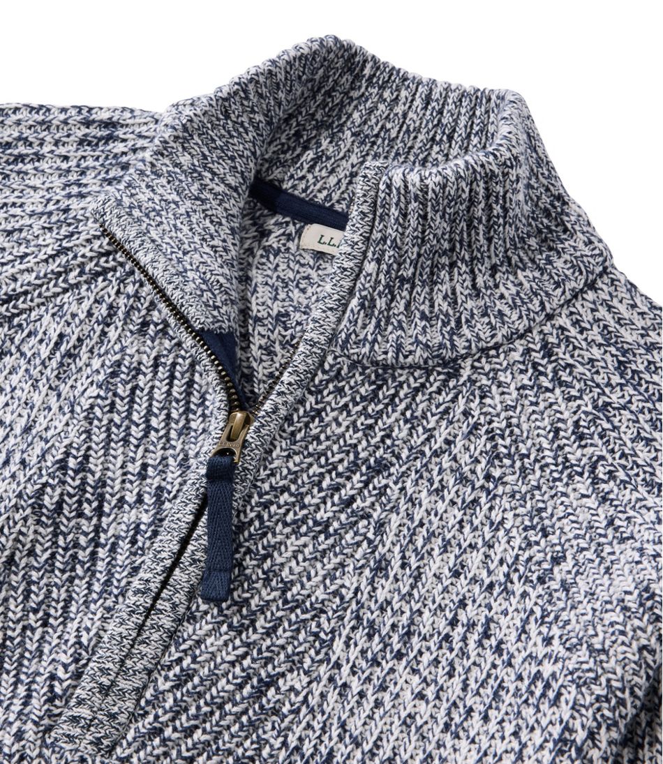 Women's Mariner Shaker Sweater, Quarter-Zip | L.L.Bean online
