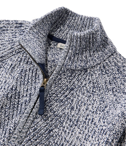 Women's Mariner Shaker Sweater, Quarter-Zip | L.L.Bean online