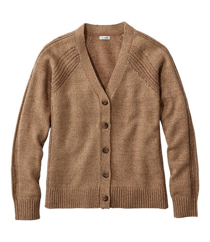 Women's Mariner Shaker Sweater, V-Neck Cardigan | L.L.Bean US