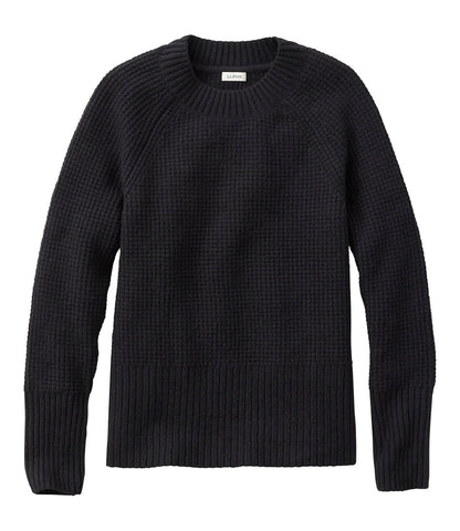 Women's SuperSoft Waffle Sweater, Crewneck | L.L.Bean discount