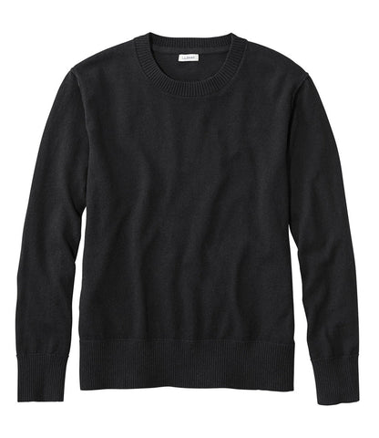 Women's Cotton/Cashmere Sweater, Crewneck | L.L.Bean sale