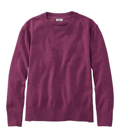 Women's Cotton/Cashmere Sweater, Crewneck | L.L.Bean sale
