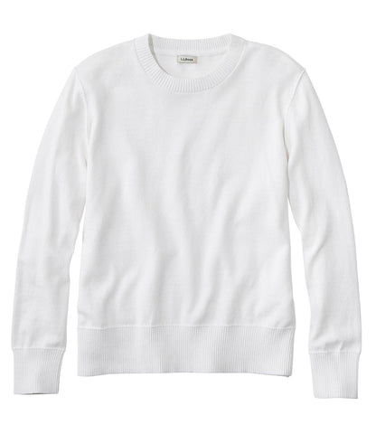 Women's Cotton/Cashmere Sweater, Crewneck | L.L.Bean sale