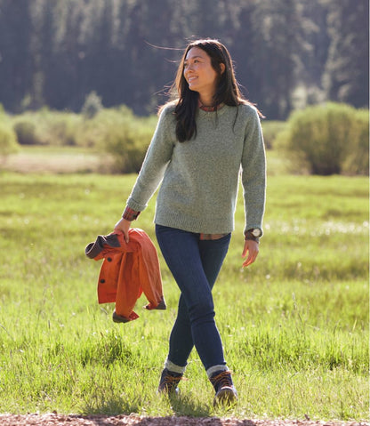 Women's Bean's Classic Ragg Wool Sweater, Crewneck | L.L.Bean for sale