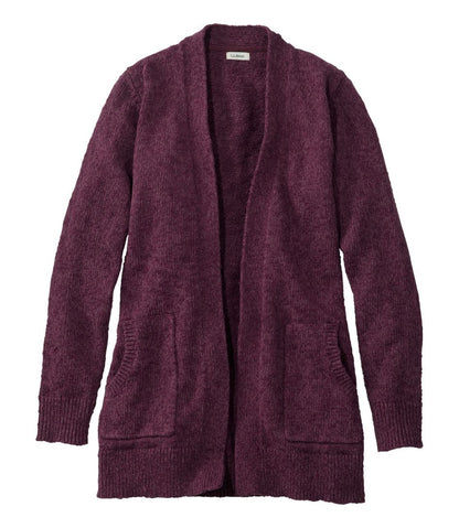 Women's Cotton Ragg Sweater, Open Cardigan | L.L.Bean US