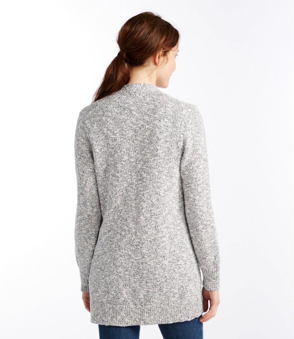 Women's Cotton Ragg Sweater, Open Cardigan | L.L.Bean US