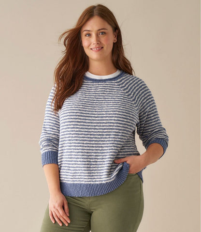 Women's Midweight Cotton Slub Rollneck Pullover Stripe | L.L.Bean outlet