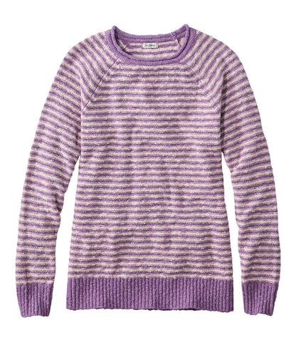 Women's Midweight Cotton Slub Rollneck Pullover Stripe | L.L.Bean outlet