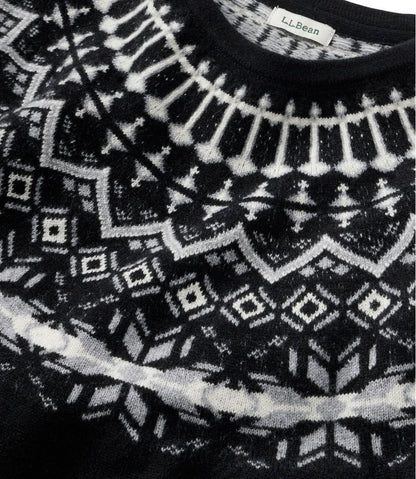 Women's Classic Cashmere Sweater, Crewneck Fair Isle | L.L.Bean online