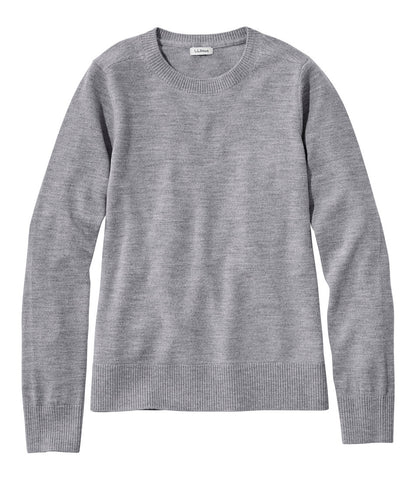 Women's Essential Merino Wool Sweater, Crewneck | L.L.Bean outlet